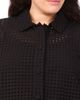 halogen(r) halogen(r) Eyelet Short Sleeve Button-Up Shirt - 3