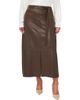 halogen(r) halogen(r) Faux Leather Tiered Seam Maxi Skirt - 1