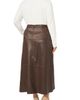 halogen(r) halogen(r) Faux Leather Tiered Seam Maxi Skirt - 5