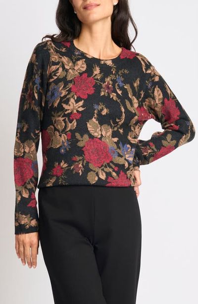 halogen(r) halogen(r) Floral Crewneck Sweater