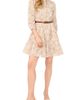 halogen(r) halogen(r) Floral Eyelet Belted Cotton Shirtdress - 1