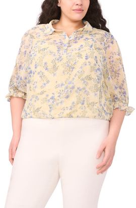 halogen(r) halogen(r) Floral Print Shirt