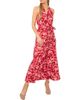 halogen(r) halogen(r) Floral Sleeveless Tiered Cotton Maxi Dress - 1