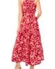 halogen(r) halogen(r) Floral Sleeveless Tiered Cotton Maxi Dress - 2