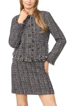 halogen(r) halogen(r) Frayed Edge Boxy Jacket