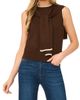 halogen(r) halogen(r) Front Tie Sleeveless Sweater - 1