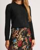 halogen(r) halogen(r) Fuzzy Crewneck Cardigan - 1