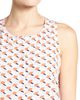 halogen(r) halogen(r) Halogen® Button Front Print Tank - 4