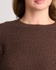 halogen(r) halogen(r) Honeycomb Stitch Puff Sleeve Sweater & Satin Slipdress Set - 2
