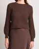halogen(r) halogen(r) Honeycomb Stitch Puff Sleeve Sweater & Satin Slipdress Set - 3