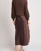 halogen(r) halogen(r) Honeycomb Stitch Puff Sleeve Sweater & Satin Slipdress Set - 4