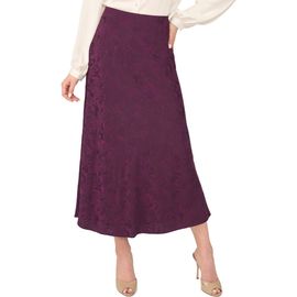 halogen(r) halogen(r) Jacquard Pull-On Midi Skirt