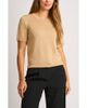 halogen(r) halogen(r) Metallic Short Sleeve Knit Top - 1