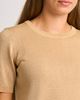 halogen(r) halogen(r) Metallic Short Sleeve Knit Top - 3