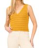 halogen(r) halogen(r) Openwork Sleeveless Sweater - 1