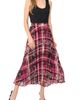 halogen(r) halogen(r) Pleated Elastic Waist Midi Skirt - 4