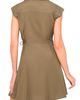 halogen(r) halogen(r) Pleated Wrap Minidress - 3