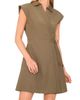 halogen(r) halogen(r) Pleated Wrap Minidress - 4