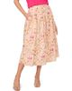 halogen(r) halogen(r) Print Pull-On Tiered Midi Skirt - 1