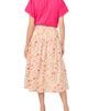 halogen(r) halogen(r) Print Pull-On Tiered Midi Skirt - 4
