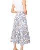 halogen(r) halogen(r) Print Tiered Midi Skirt - 5