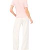 halogen(r) halogen(r) Ruffle Trim Pointelle Stitch Short Sleeve Sweater - 4