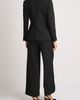 halogen(r) halogen(r) Satin Trim Double Breasted Blazer - 4