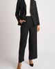 halogen(r) halogen(r) Satin Trim Double Breasted Blazer - 5