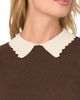 halogen(r) halogen(r) Scallop Trim Collar Sweater - 3