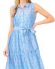 halogen(r) halogen(r) Scarf Print Sleeveless Shirtdress - 5