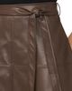halogen(r) halogen(r) Seamed Tiered Faux Leather Midi Skirt - 3
