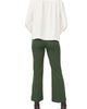 halogen(r) halogen(r) Shirred Mock Neck Button-Up Shirt - 5