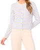 halogen(r) halogen(r) Stripe Crewneck Cardigan - 1