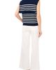 halogen(r) halogen(r) Stripe Front Tie Sleeveless Sweater - 4