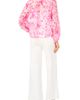 halogen(r) halogen(r) Tie Front Ruffle Long Sleeve Top - 5