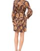 halogen(r) halogen(r) Volume Long Sleeve Tie Waist Cotton Dress - 2
