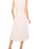 halogen(r) halogen(r) Windowpane Check Faux Wrap Dress - 2