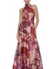 HALSTON HALSTON Halter Maxi Dress - 1
