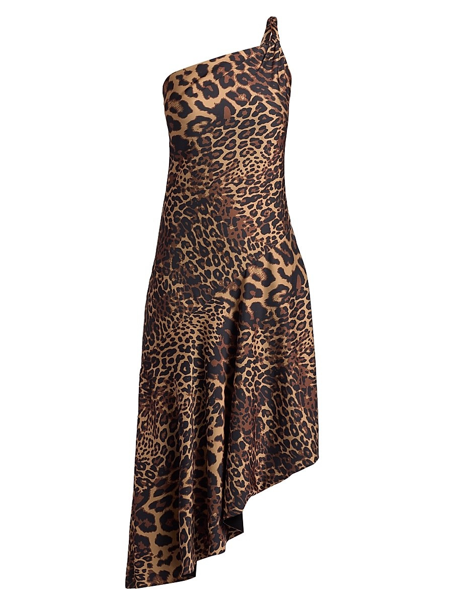 halston asymmetrical dress Laure Crepe Mini Dress 4 / Marang main image 0