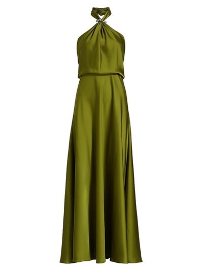 Halston - Women's Wynn Charmeuse Gown Halston - Women's Wynn Charmeuse Gown