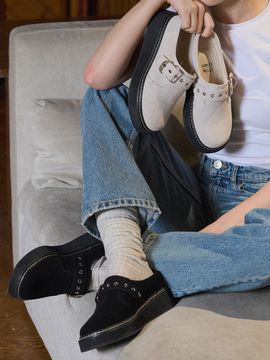 halte allez Buckle Clog