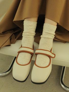 halte allez Fur Velcro Line Loafer