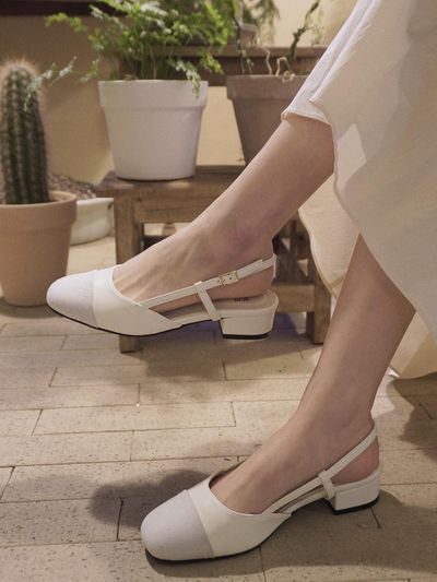 halte allez Pastel Slingback