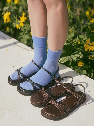 halte allez Stitch Strap Sandals (HA2531)