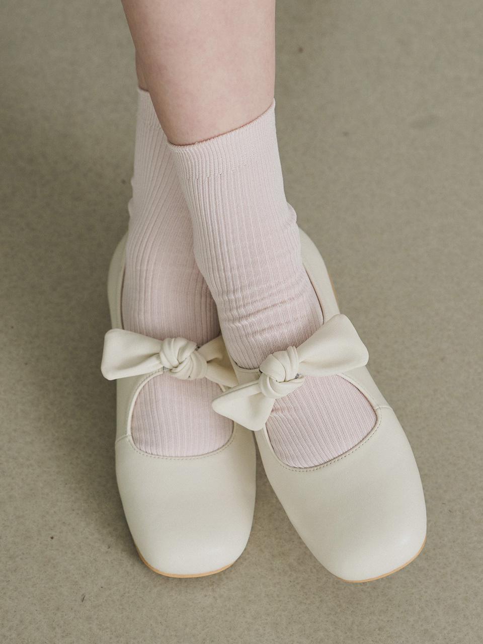 halte allez Tie Ribbon Mary Jane Loafer (HA2506)