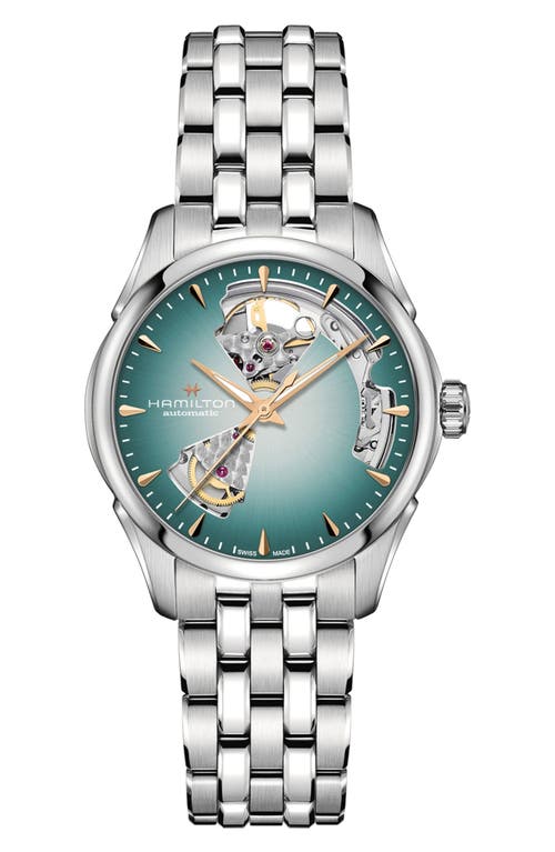 Hamilton Hamilton Jazzmaster Open Heart Automatic Bracelet Watch, 36mm