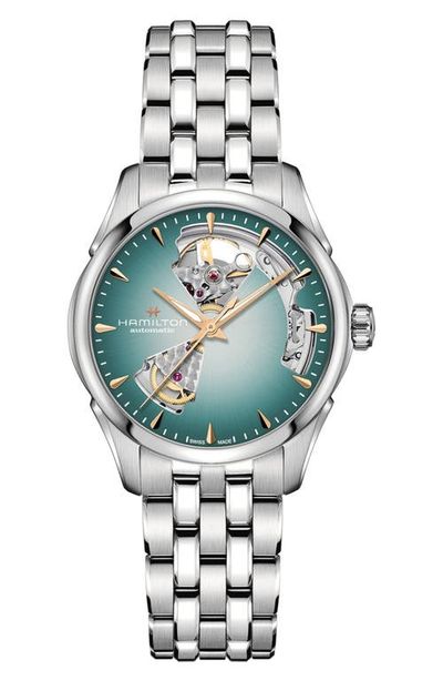 Hamilton Hamilton Jazzmaster Open Heart Automatic Bracelet Watch, 36mm
