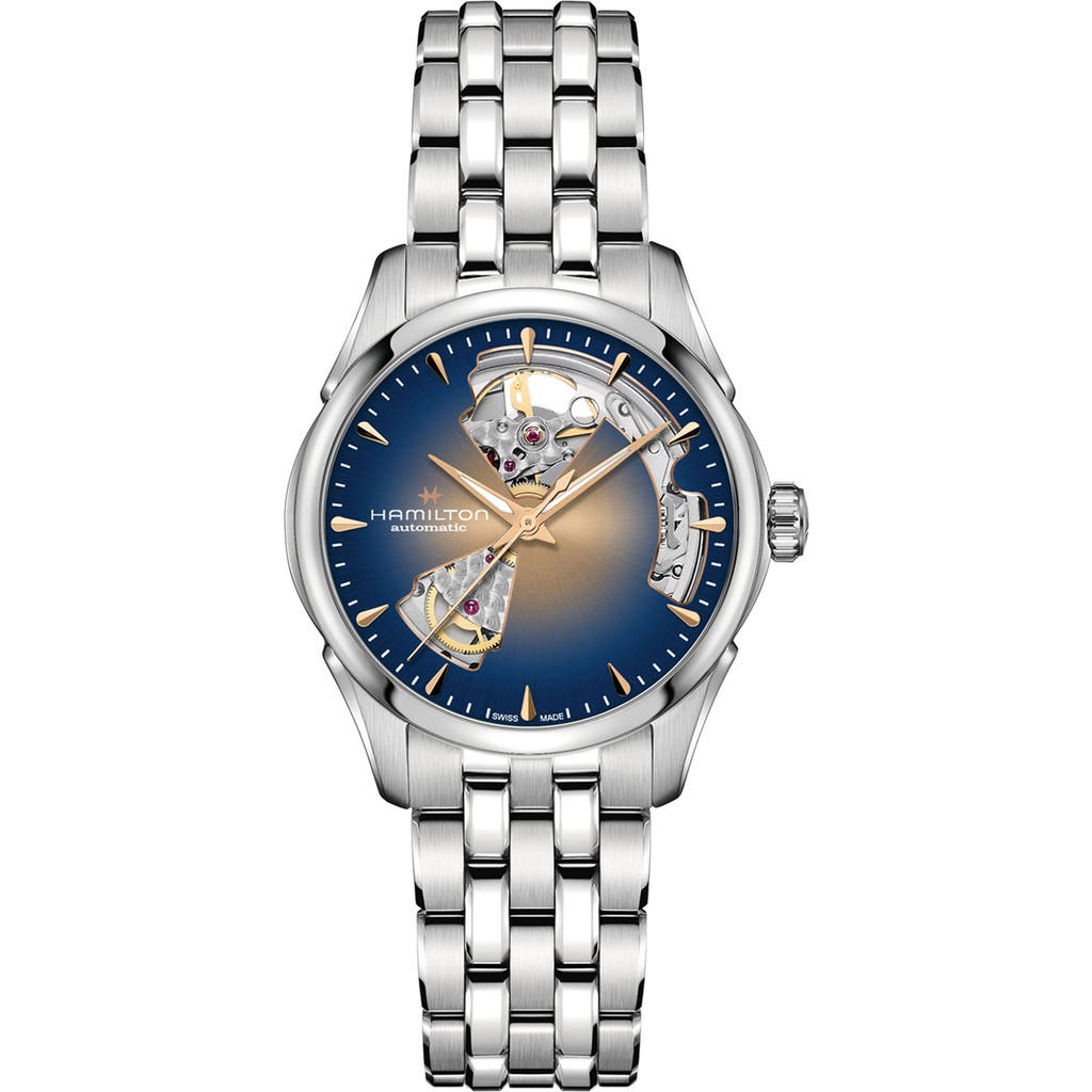 Hamilton Hamilton Jazzmaster Open Heart Bracelet Watch, 36mm