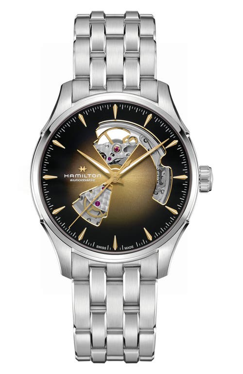 Hamilton Hamilton Jazzmaster Open Heart Bracelet Watch, 40mm