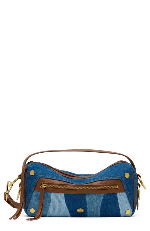 HAMMITT HAMMITT Medium Doxie Denim & Leather Shoulder Bag